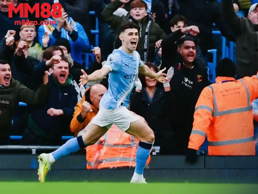 Foden vừa lập cú đúp trong chiến thắng nhọc nhằn của Man City trước Leeds ở vòng đấu vừa qua (Ảnh: CLB)